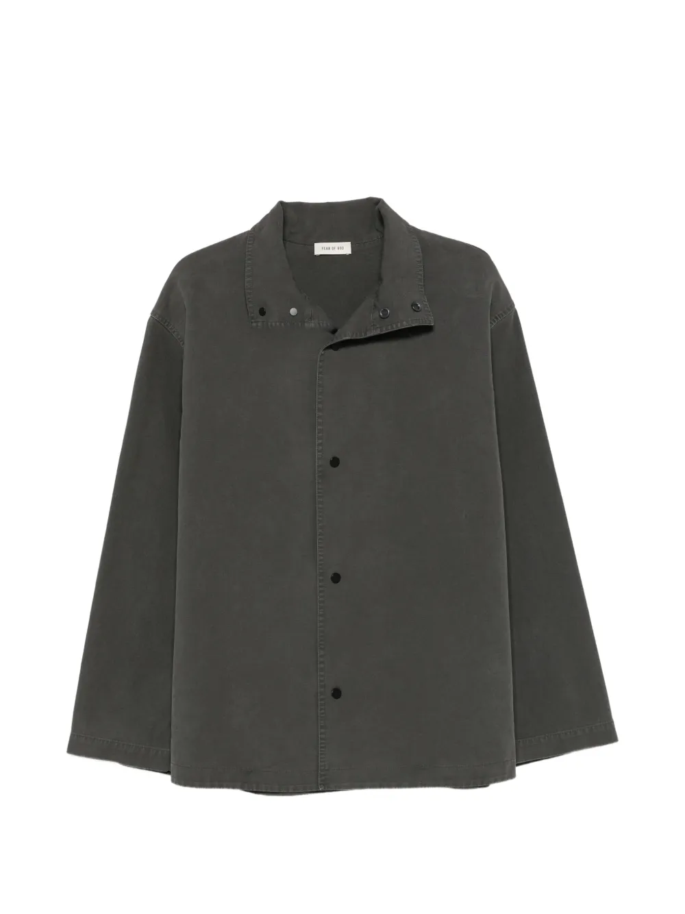Fear Of God high-neck press-stud jacket - Grau