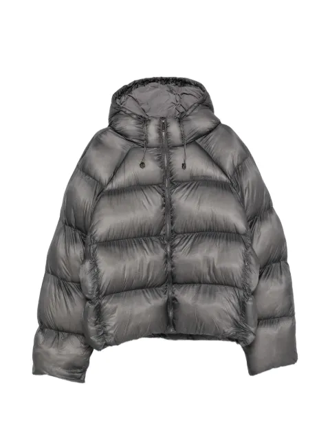 Daily Paper hooded quilted jacket