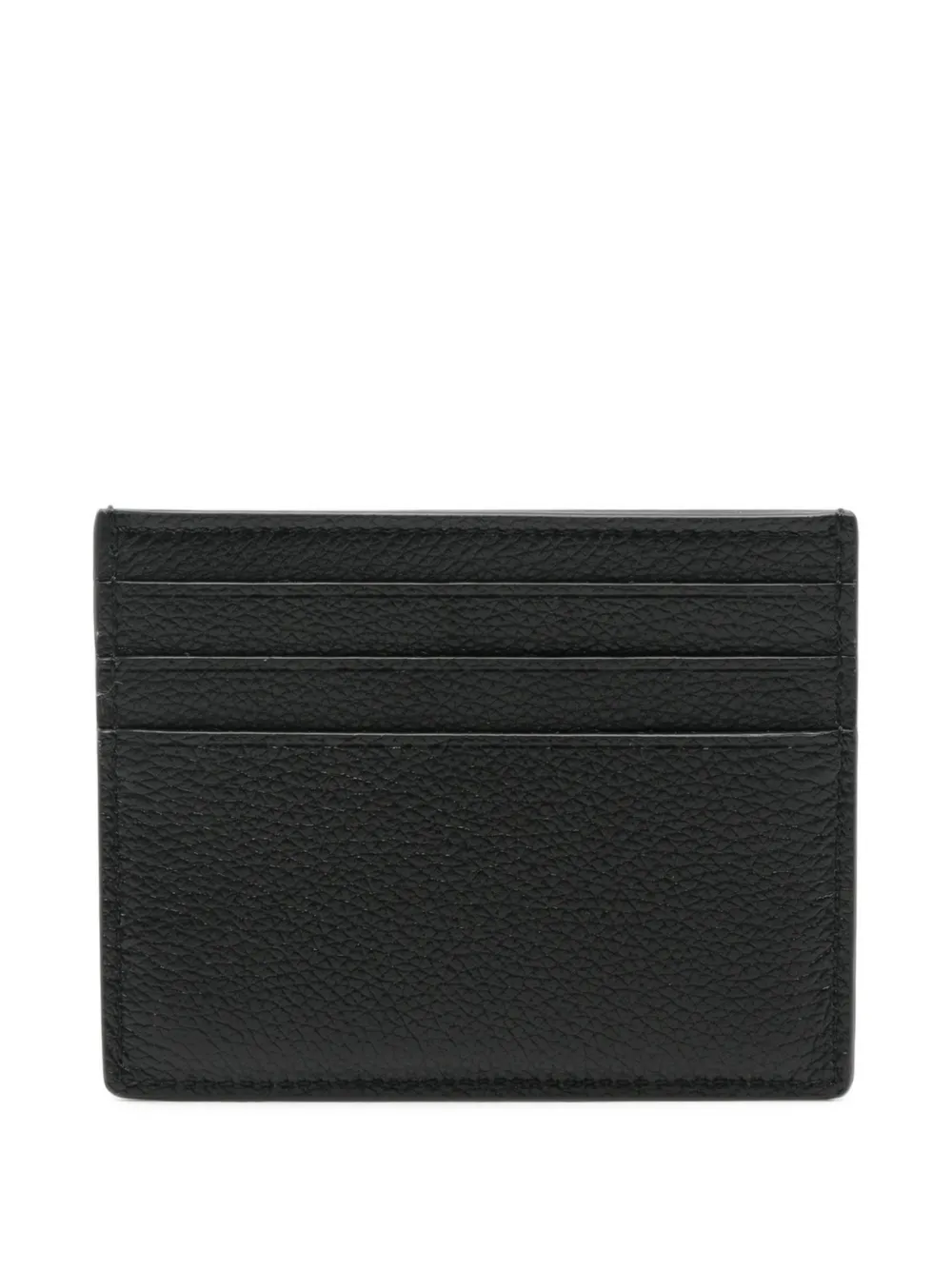 FENDI logo-plaque card holder Zwart