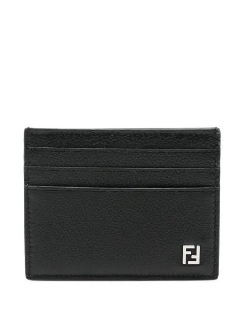 FENDI logo-plaque card holder