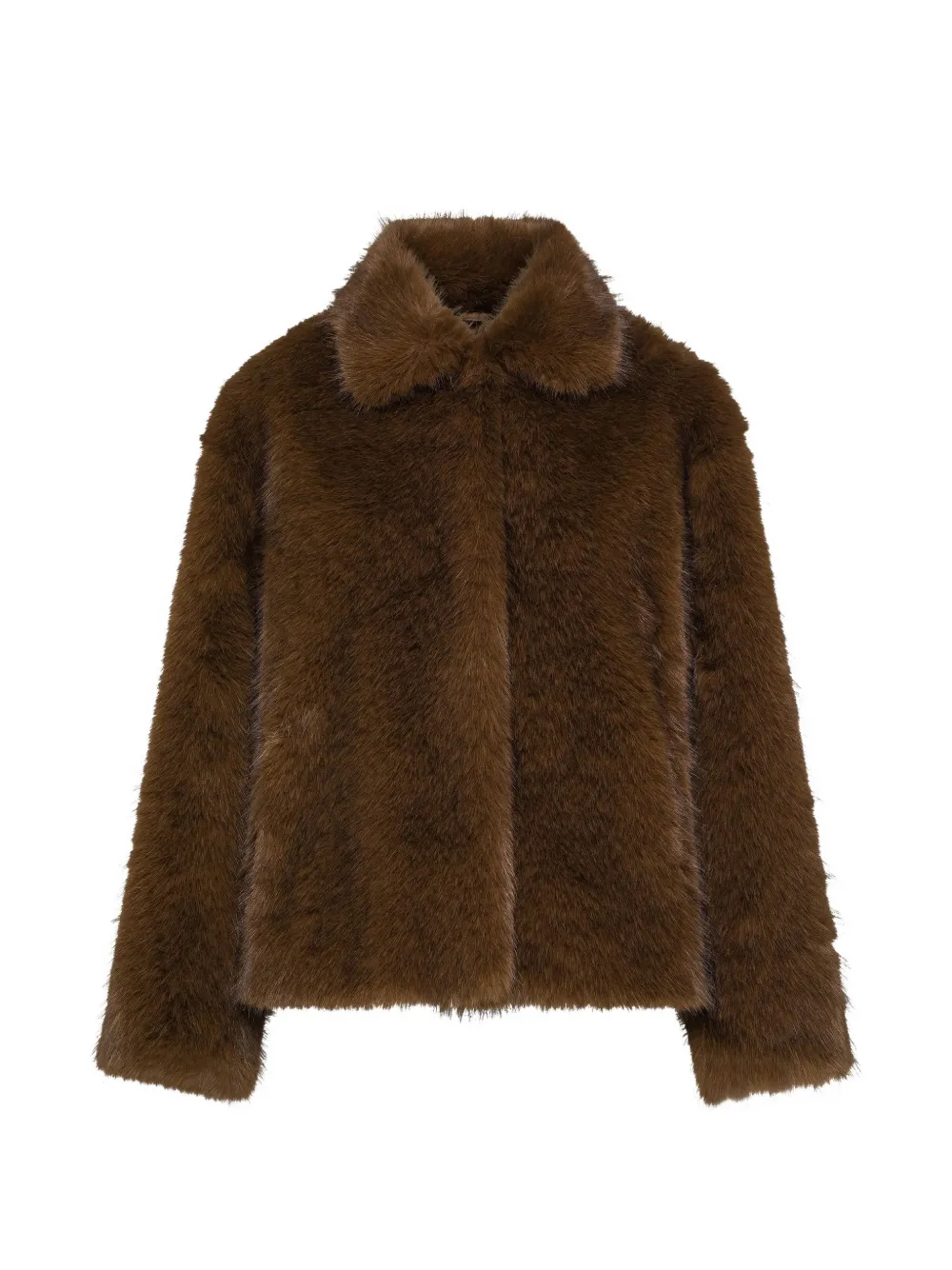 Seventy faux-fur collar jacket - Marron Seventy faux-fur collar jacket - Marron