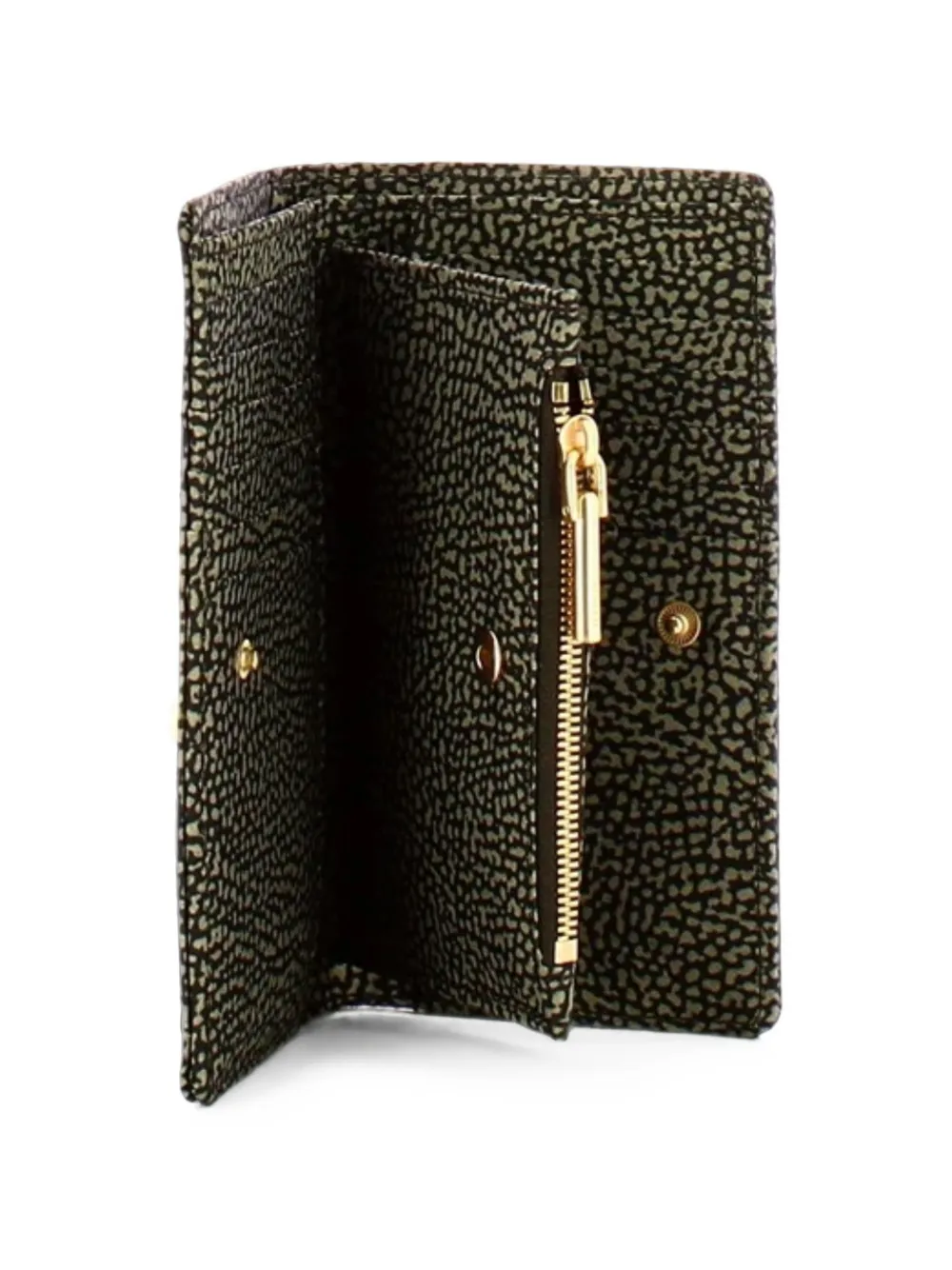 Borbonese Portafoglio leather wallet Zwart