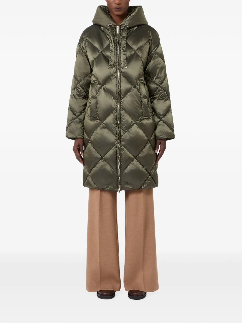 Max Mara Donsjack Groen