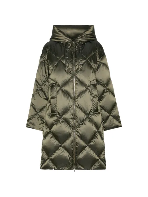 Max Mara plumífero midi