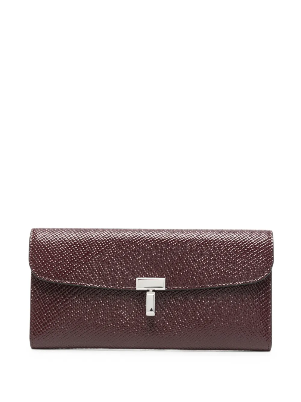TOTEME T-lock leather wallet