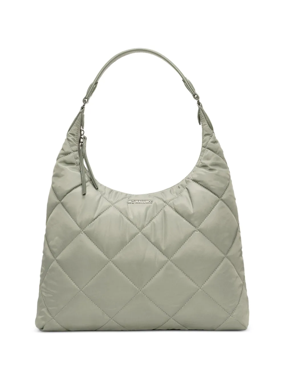 Mz Wallace Madison quilted shoulder bag - Verde