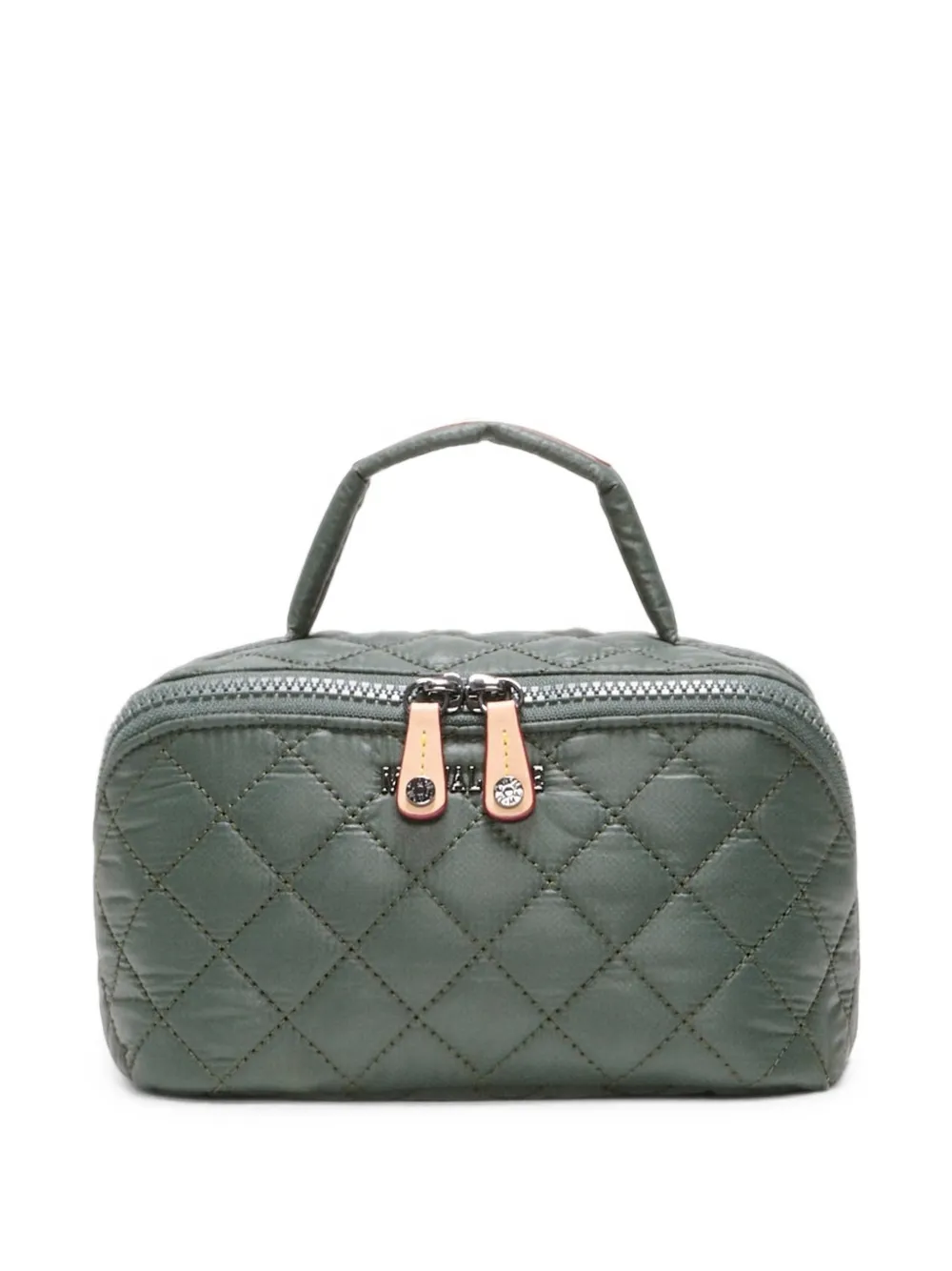 Mz Wallace Metro Accordion make up bag - Verde