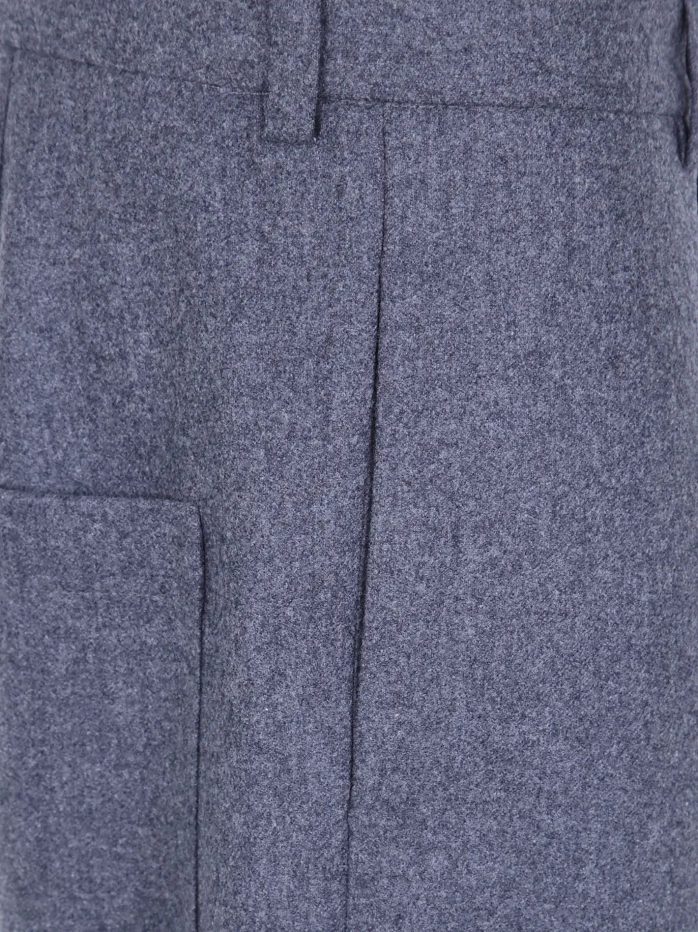 Sofie D'hoore Wollen shorts met plooien Grijs