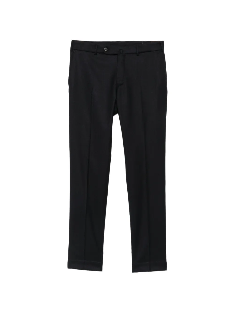 Incotex pressed-crease straight-leg trousers
