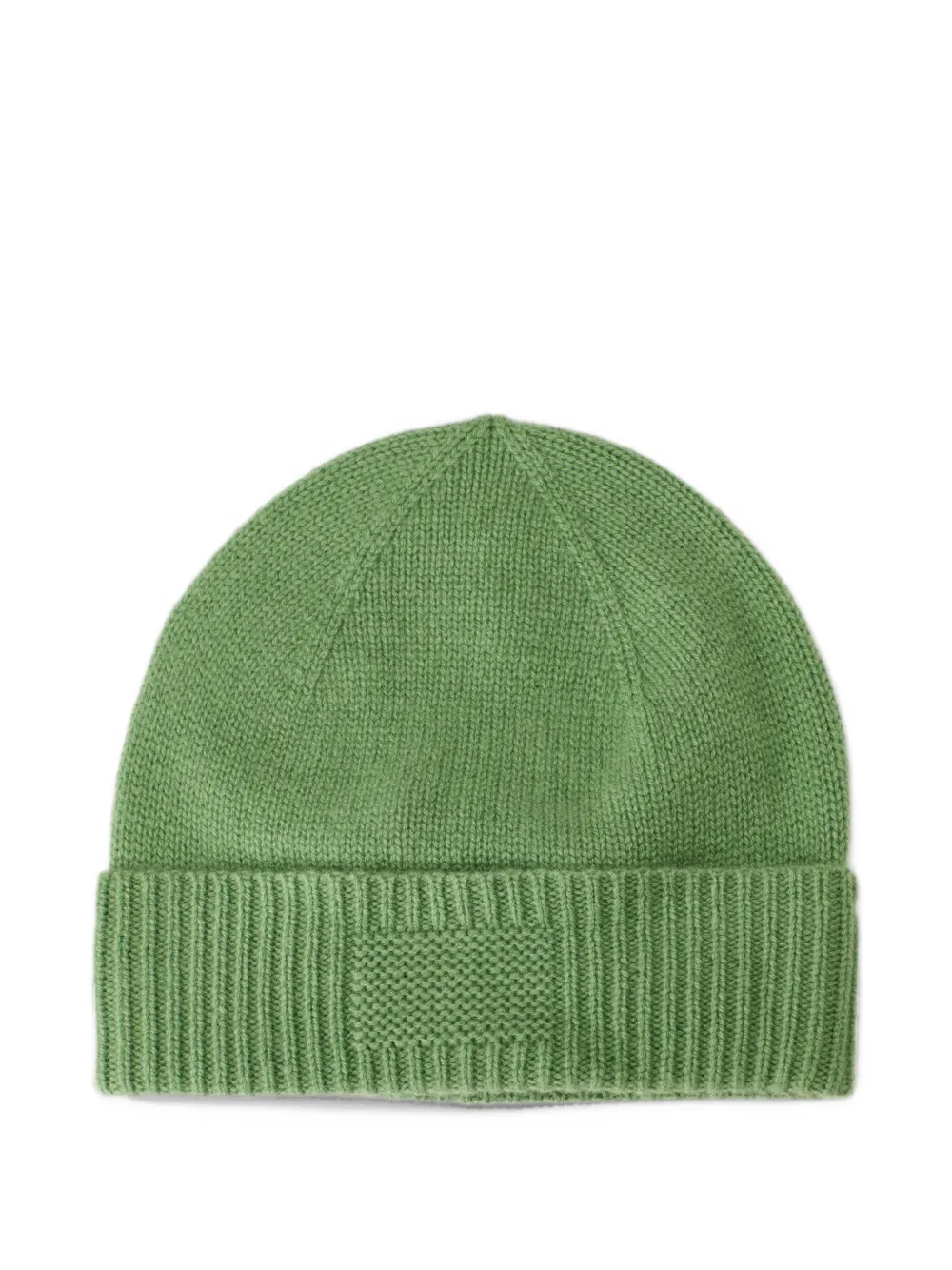 Guest In Residence ribbed-cuff beanie hat Groen