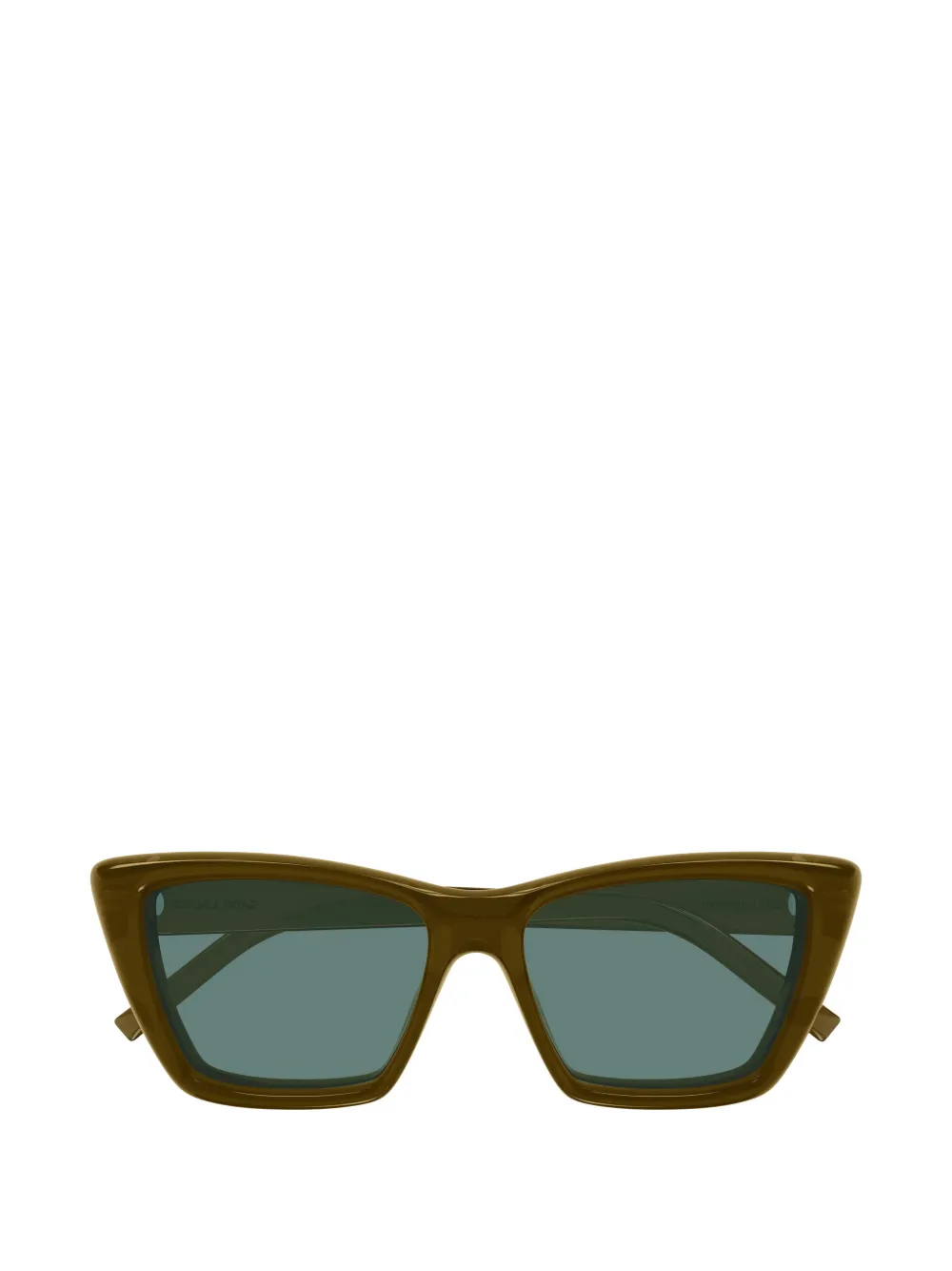 Saint Laurent Eyewear Mica Plump Cat-Eye-Sonnenbrille - Braun