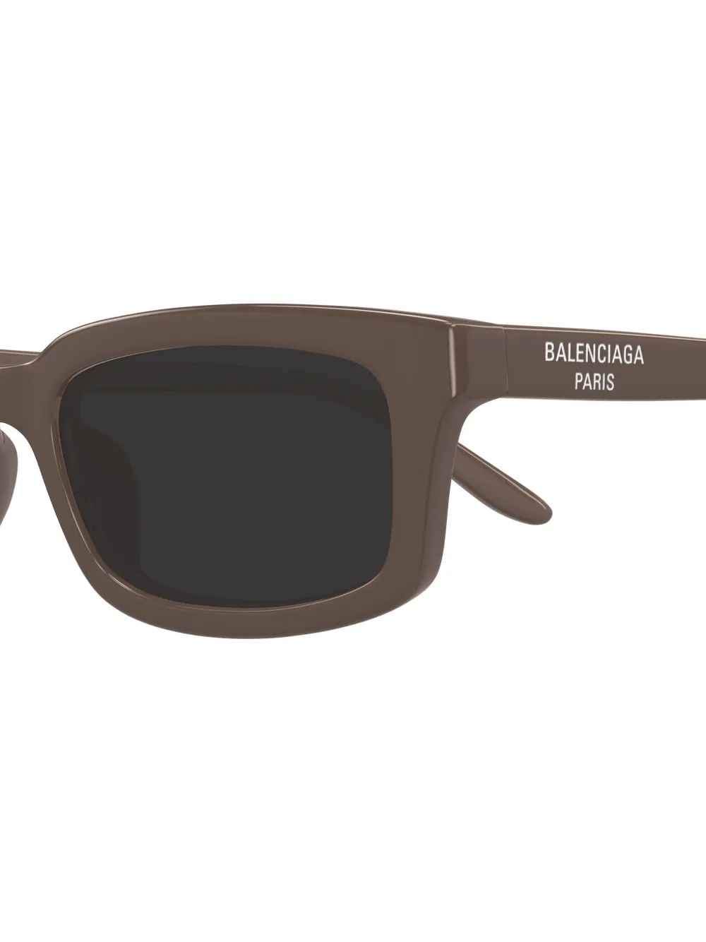 Balenciaga Eyewear Daily rectangle-frame sunglasses Bruin