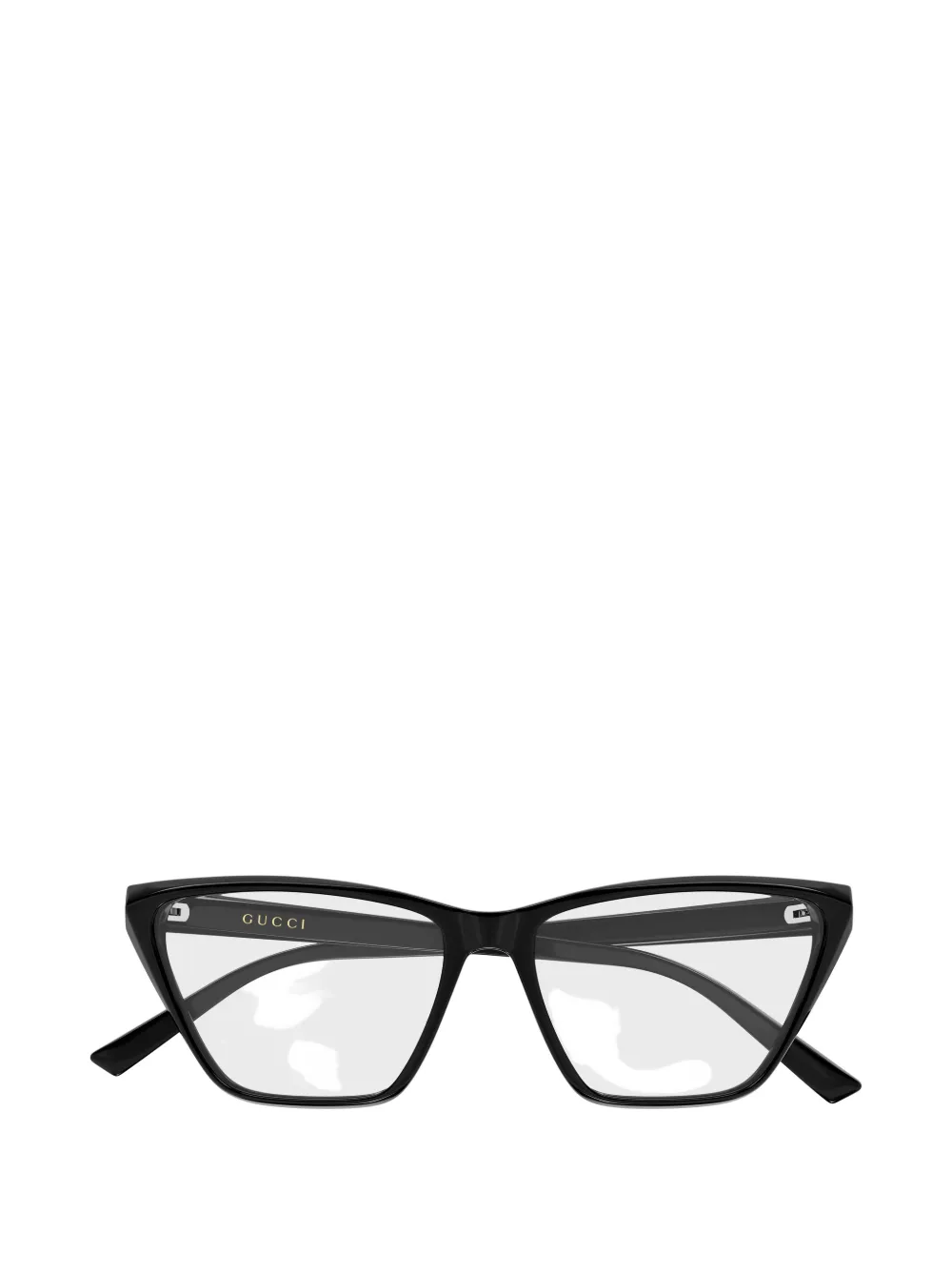 Gucci Eyewear lunettes de vue à monture papillon - Noir Gucci Eyewear lunettes de vue à monture papillon - Noir