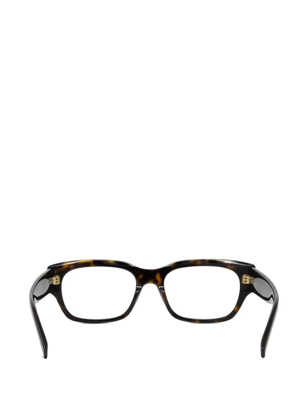 Givenchy Eyewear tortoiseshell-effect rectangle-frame glasses Bruin