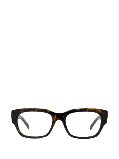 Givenchy Eyewear tortoiseshell-effect rectangle-frame glasses