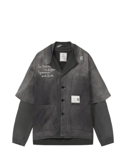 Maison MIHARA YASUHIRO pullover layered shirt