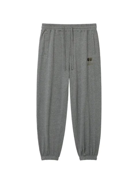 FINGERCROXX logo-patch track pants
