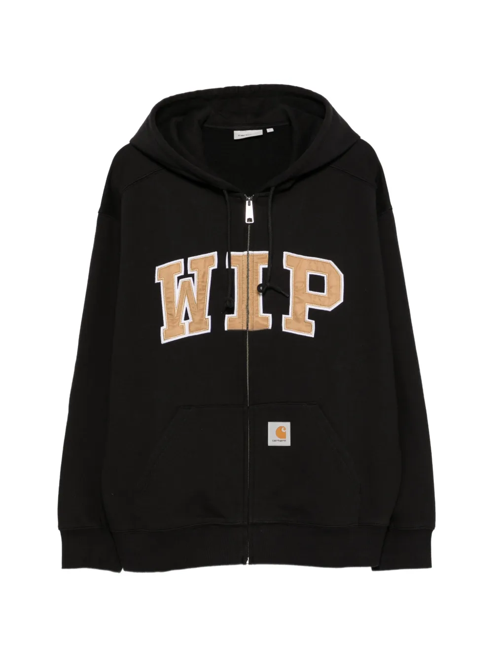 Carhartt WIP logo-appliqué zip-up hoodie