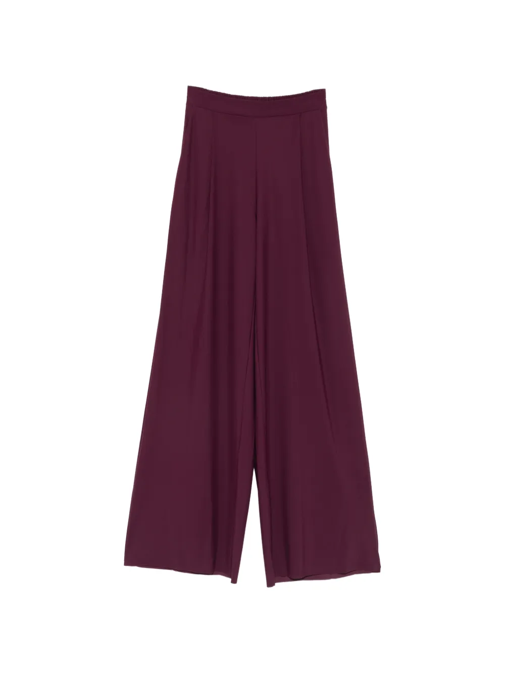 Amazuìn Pleated Palazzo Pants In Purple
