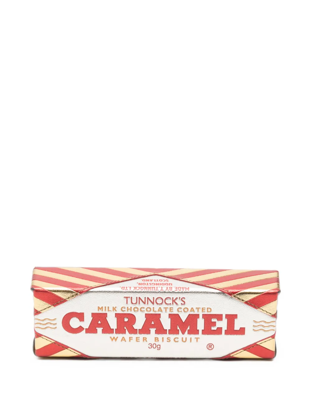 Anya Hindmarch Tunnock's Caramel glasses case