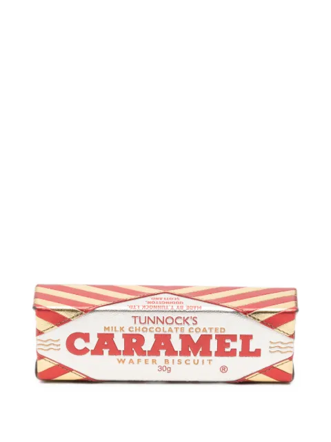 Anya Hindmarch Tunnock's Caramel glasses case