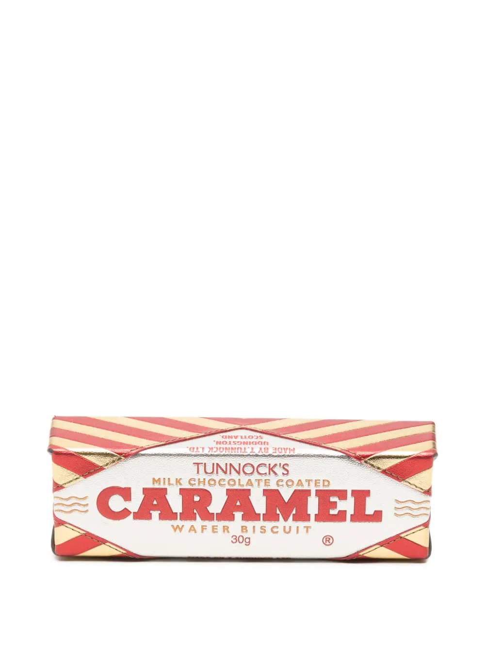 Anya Hindmarch Tunnock's Caramel glasses case