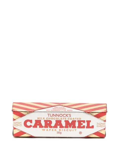 Anya Hindmarch Tunnock's Caramel glasses case