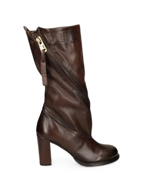 A.S.98 Larkin zip-detail heeled boots