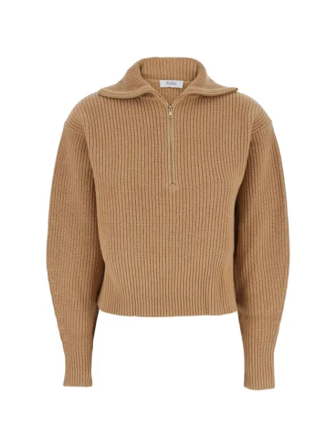 Max Mara Nadar quarter-zip sweater