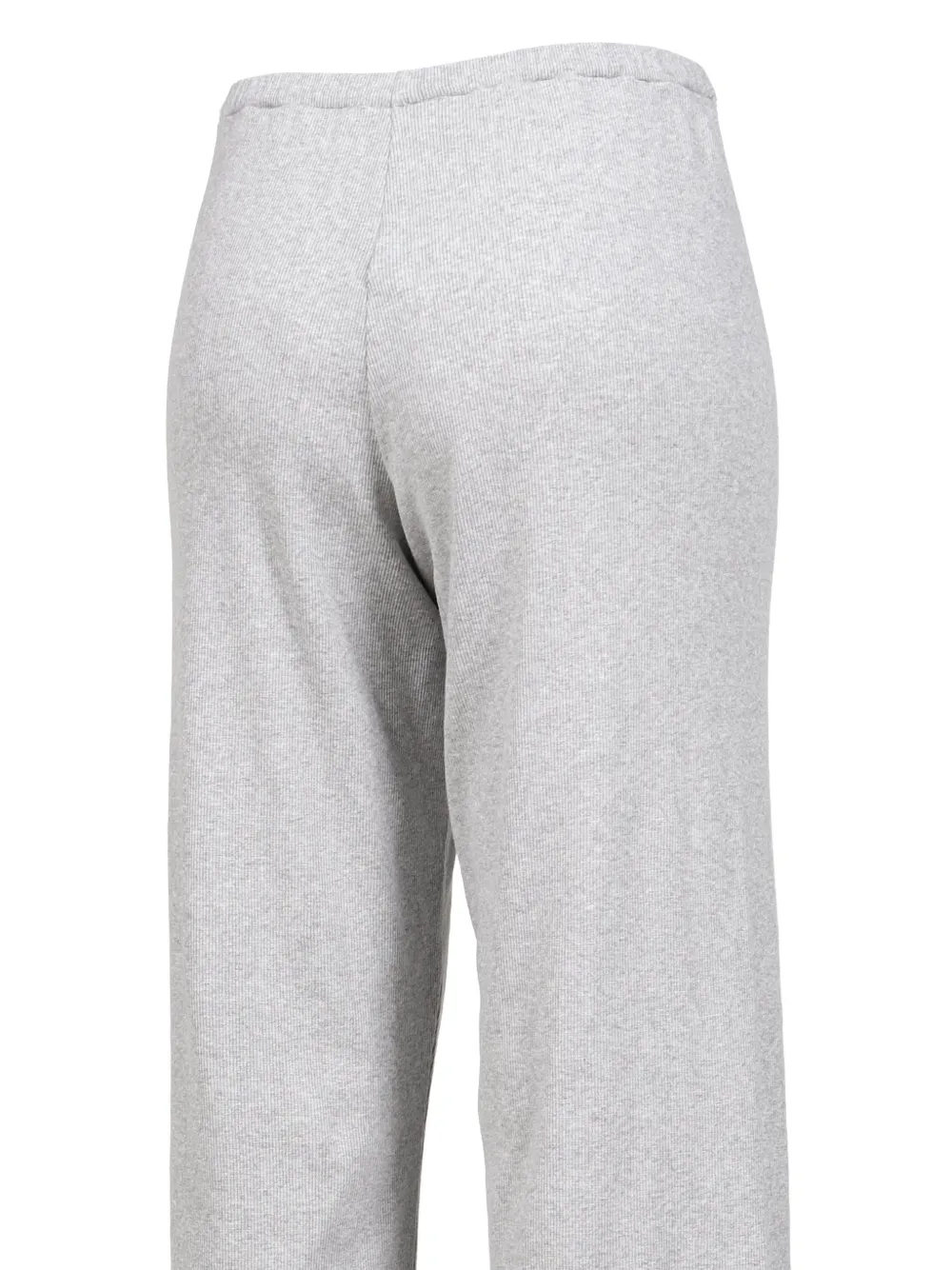 Sporty & Rich ribbed jersey trousers Grijs