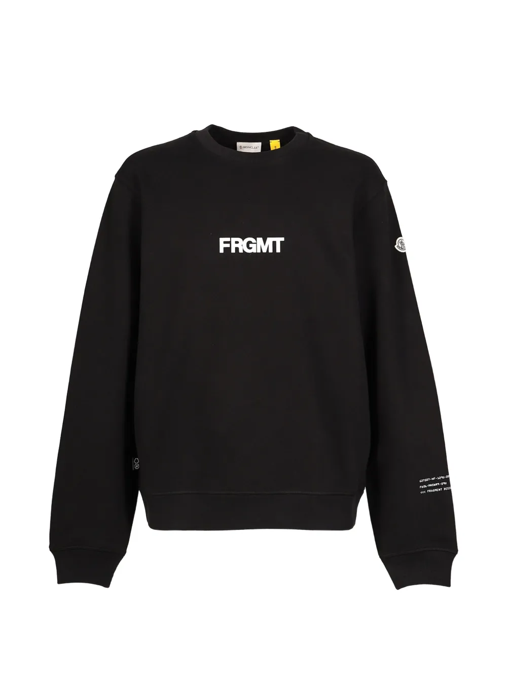 Moncler x Fragment logo-print cotton sweater