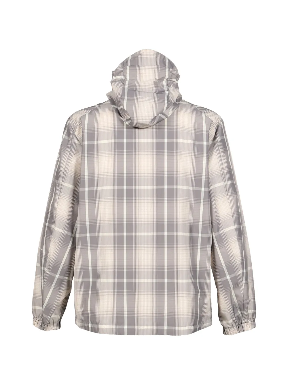 Moncler x Fragment Jitsuyō windjack met capuchon Grijs