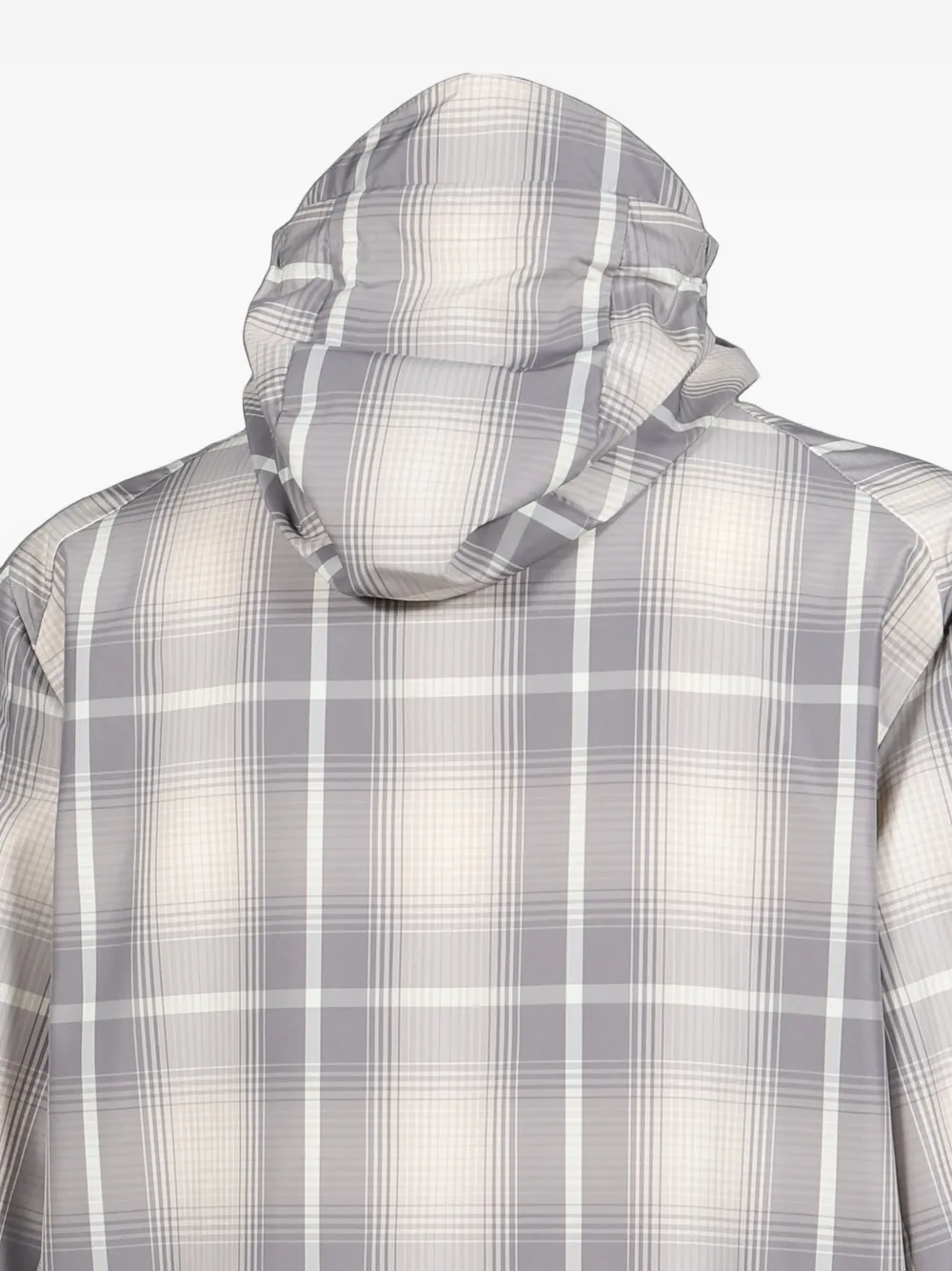 Moncler x Fragment Jitsuyō windjack met capuchon Grijs