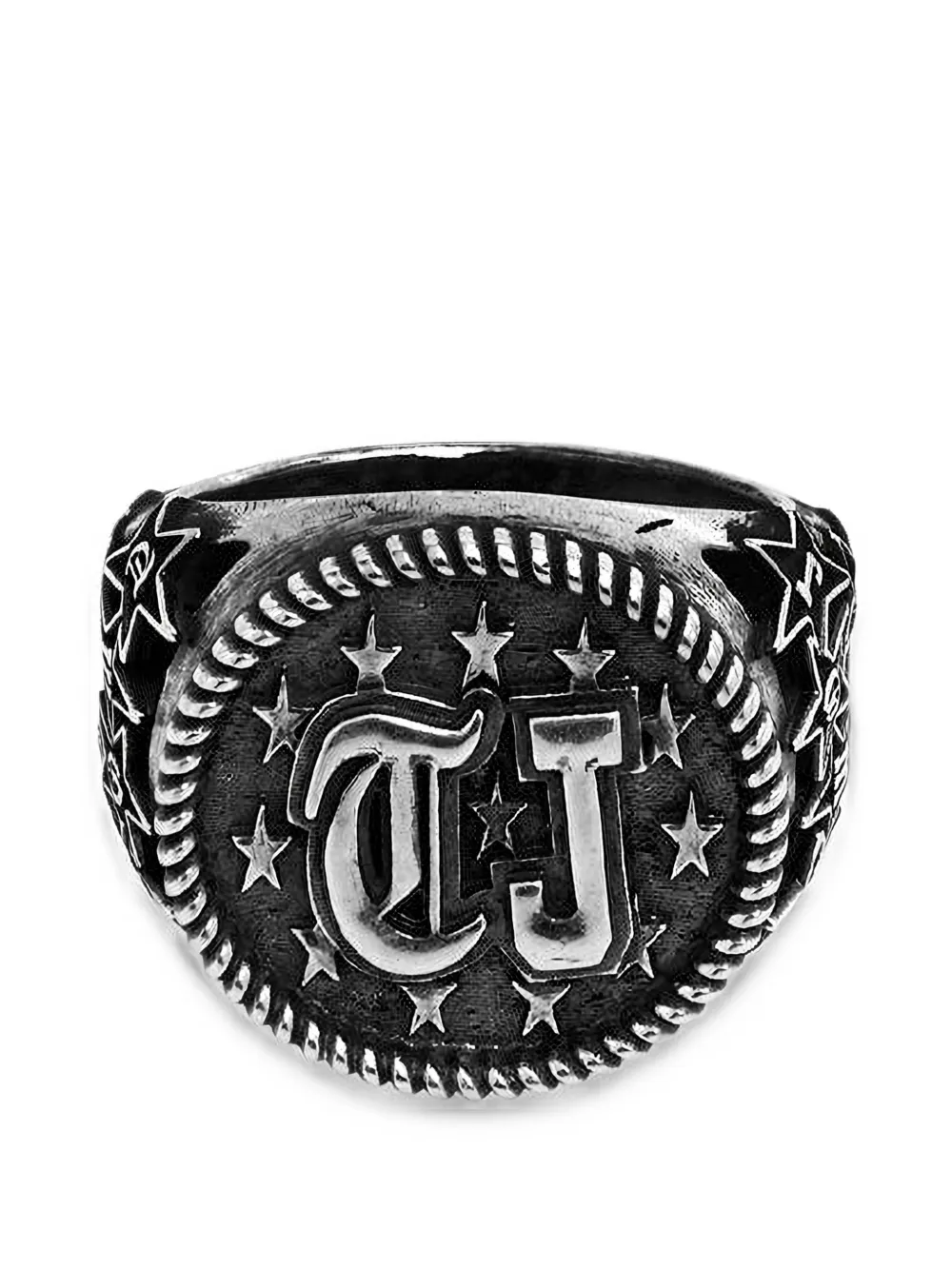 Twojeys Corporate Signet Ring In Silber