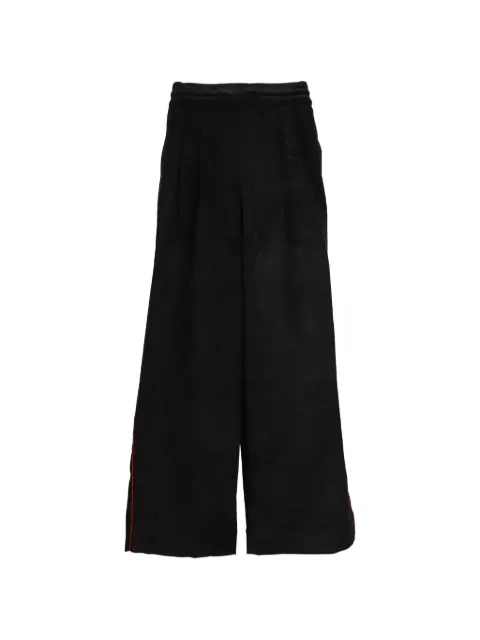 Nicholas Daley pleated corduroy track pants