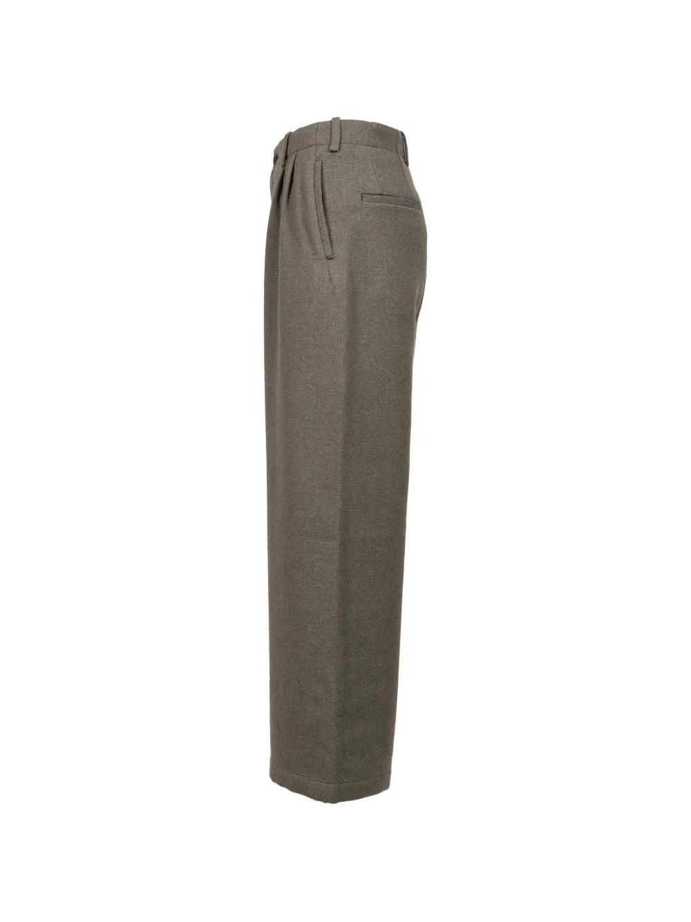 OUR LEGACY Bridge broek met visgraatpatroon Grijs