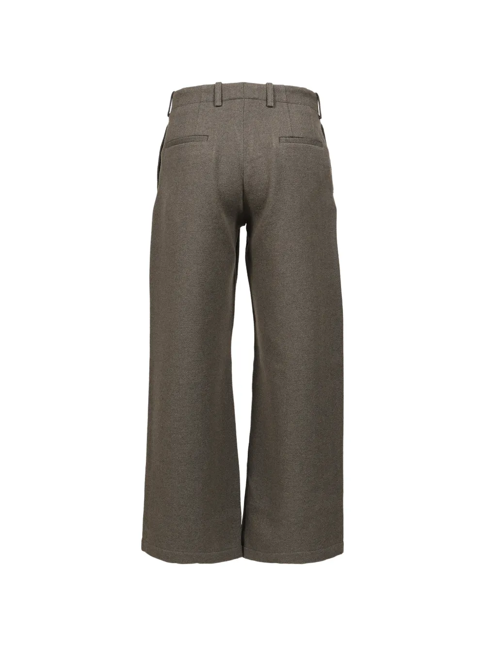 OUR LEGACY Bridge broek met visgraatpatroon Grijs