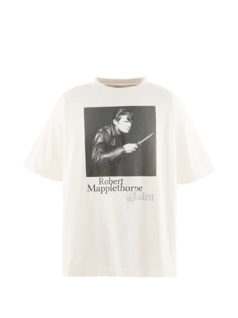 SAINT MXXXXXX Robert Mapplethorpe-print T-shirt