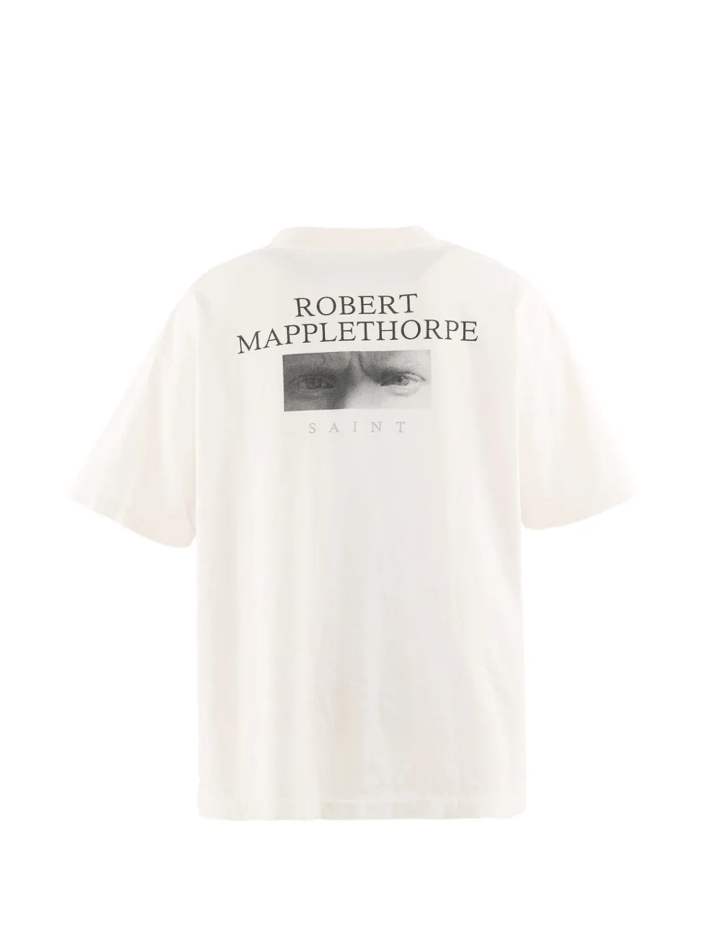 SAINT MXXXXXX Robert Mapplethorpe T-shirt met print Beige