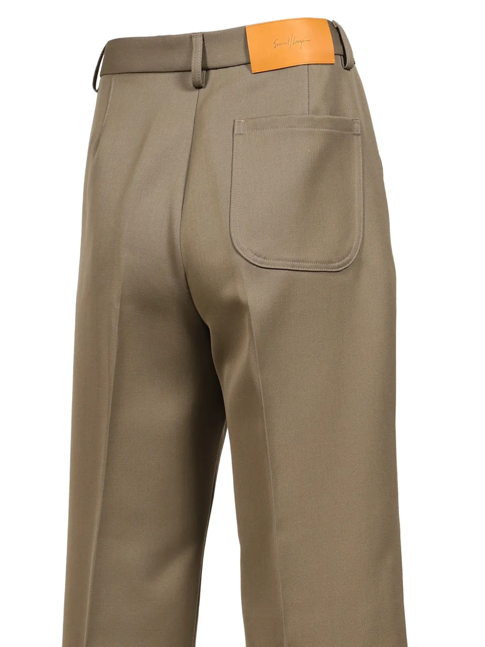 Second Layer Zooty flared broek Beige