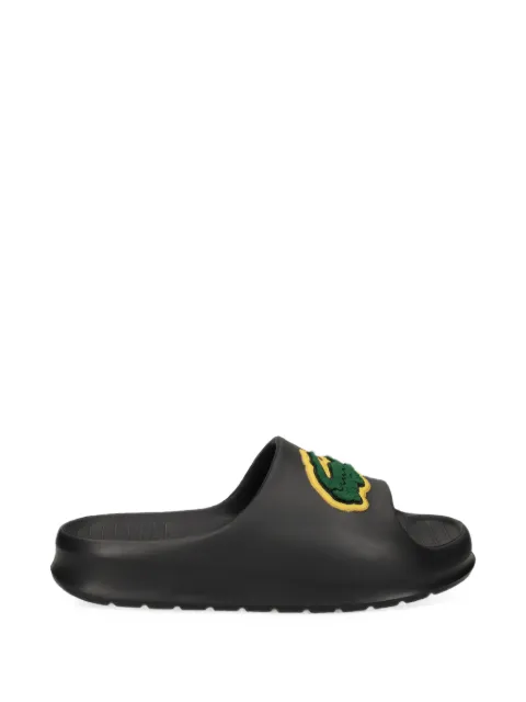 Lacoste logo-patch slides