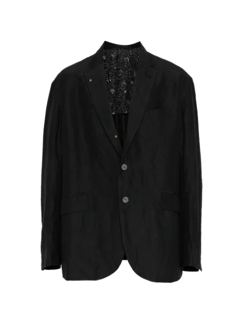 CALMLENCE crease-effect blazer