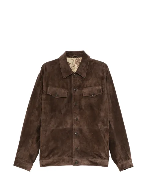 CALMLENCE suede leather jacket