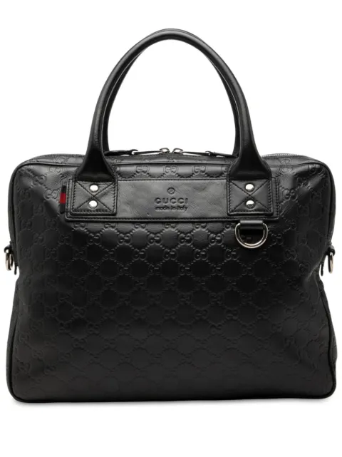 Gucci Pre-Owned Borsa Guccissima con decorazione Web 2000-2015