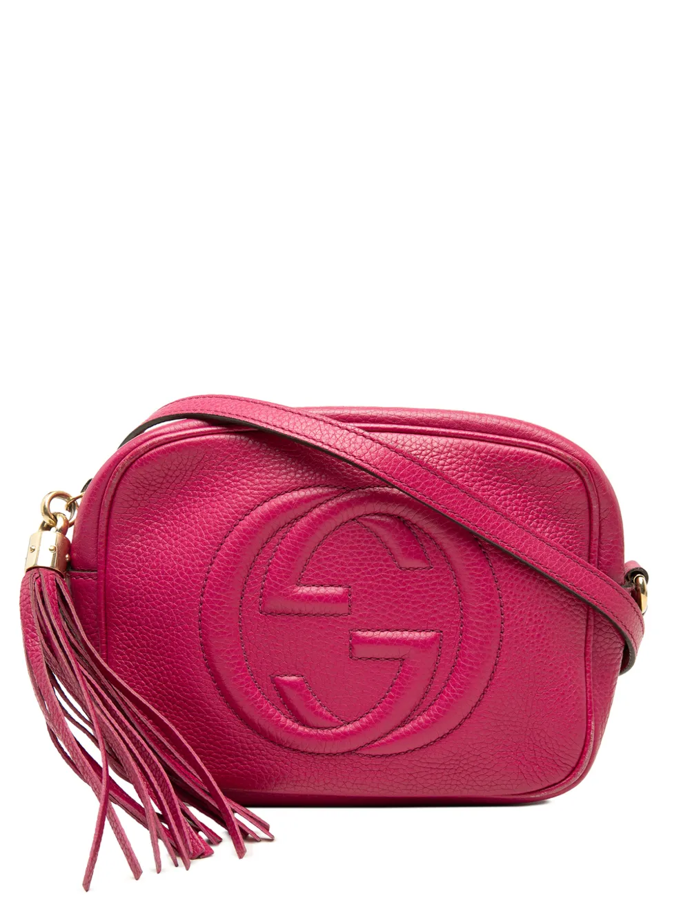 Gucci Pre-Owned 2000-2015 Calfskin Soho Disco crossbody bag - Viola