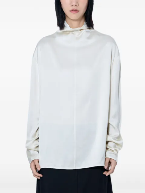 TOTEME high-neck blouse