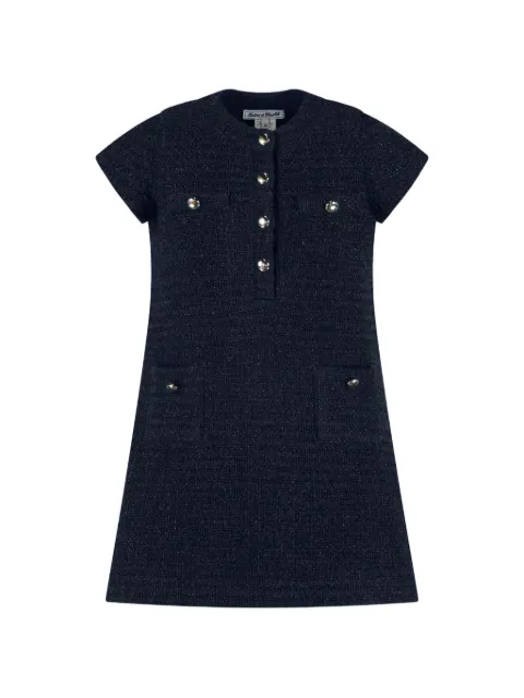 Tartine Et Chocolat bouclé button-up dress