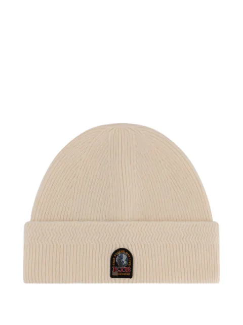 Parajumpers Kids Gerippte Beanie mit Logo-Patch