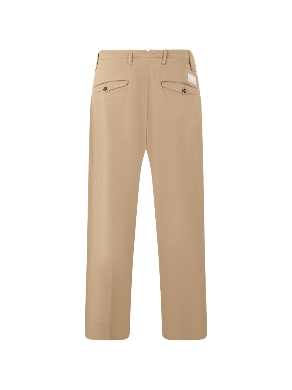 Nine In The Morning Straight plooibroek Beige