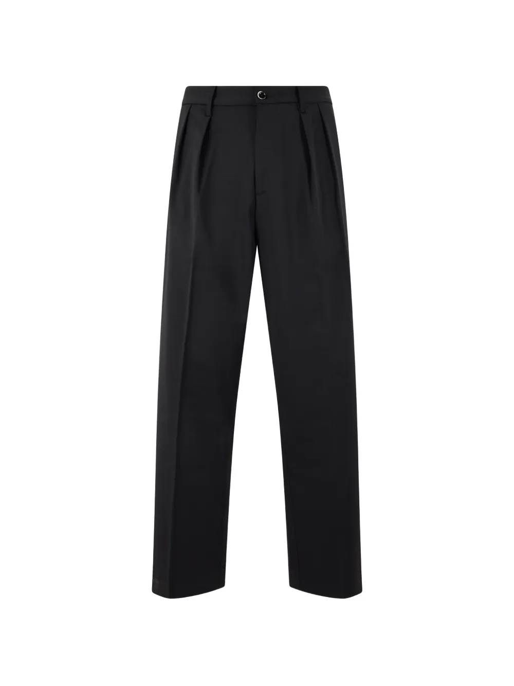 Nine In The Morning Kay pleated straight-leg trousers